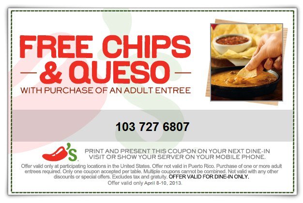 chilis-coupon-October